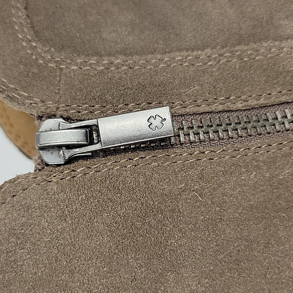 Lucky Brand Breah Boho Chic Ankle Boot Tan Taupe Size 8 - Picture 9 of 16